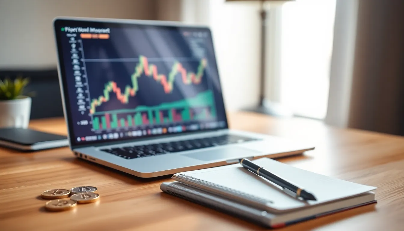 2025년 비트코인 시장 전망을 나타내는 그래프와 디지털 자산 이미지