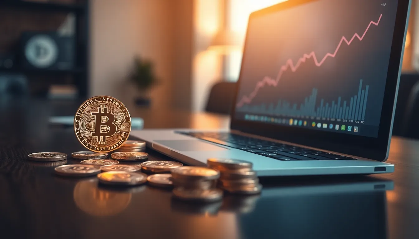 비트코인 그래프와 블록체인 기술