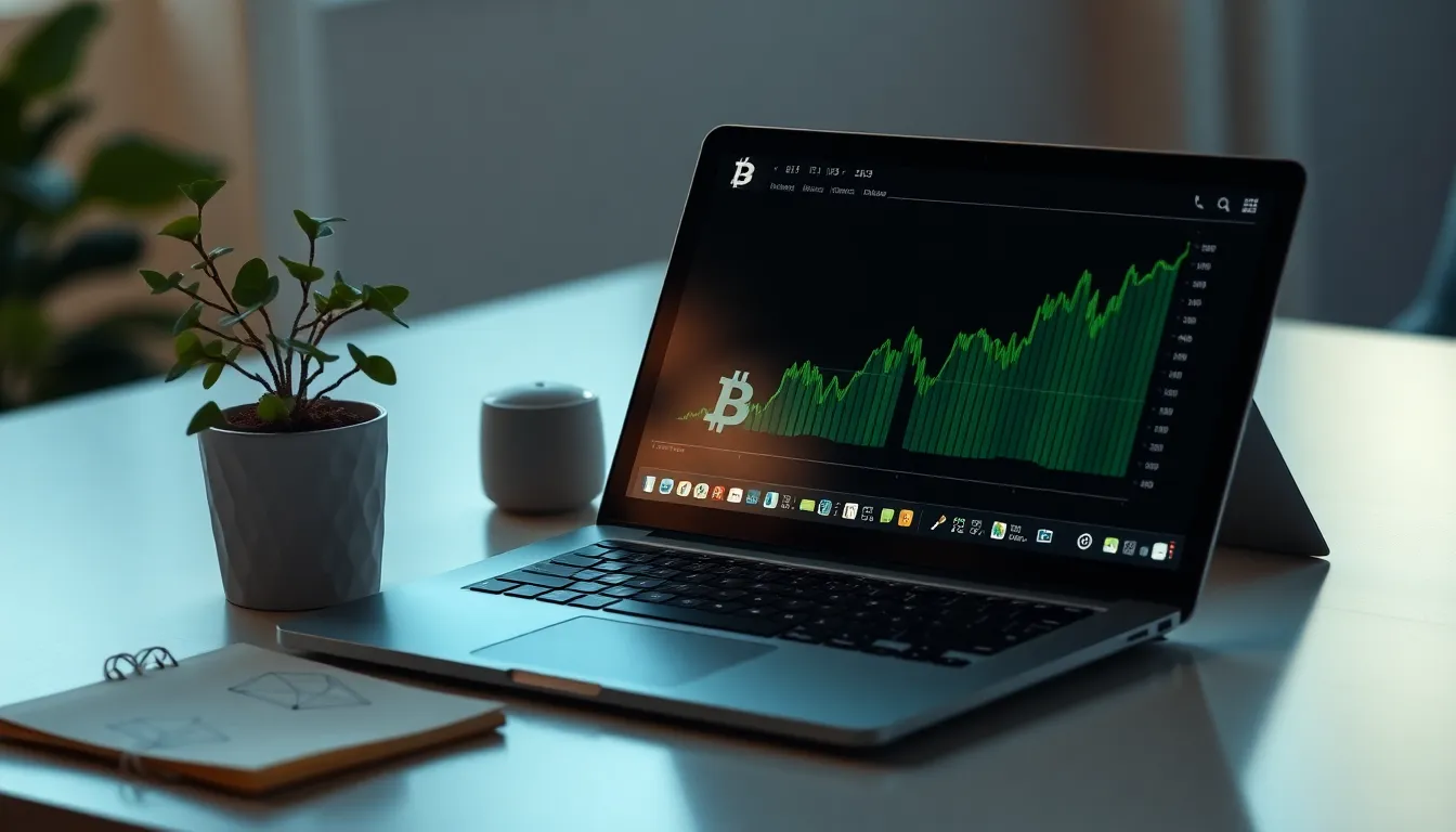 비트코인 차트와 투자 전략을 논의하는 이미지